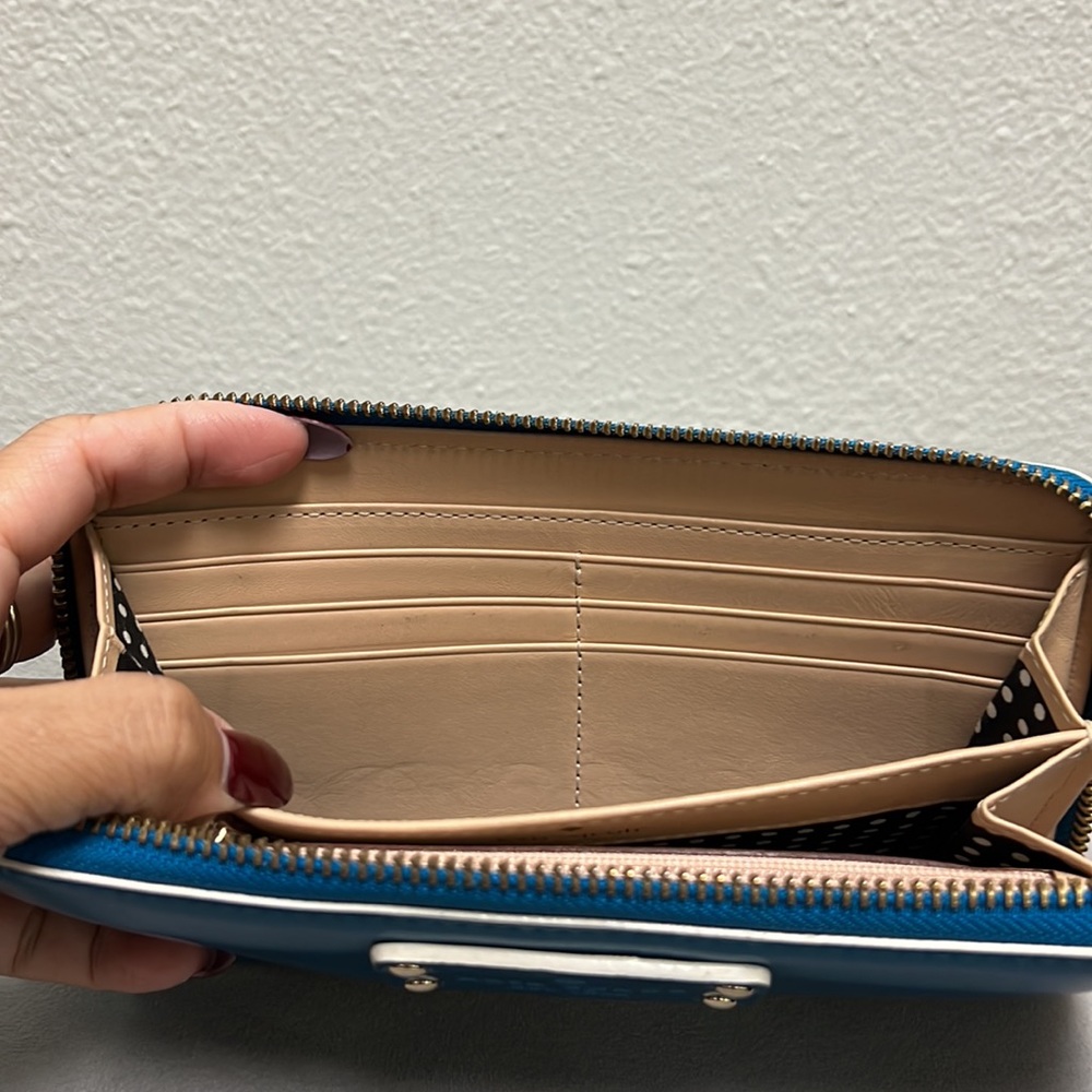 Kate Spade Blue Wallet - Picture 10 of 14